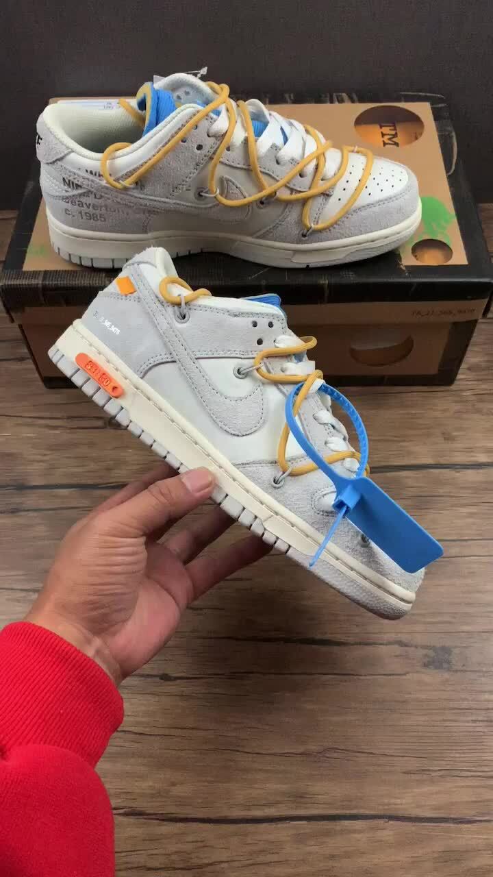 D34 X Authentic Label Company Level Dunk Low Low Top Casual Skate Shoes DJ0950-102 Reps